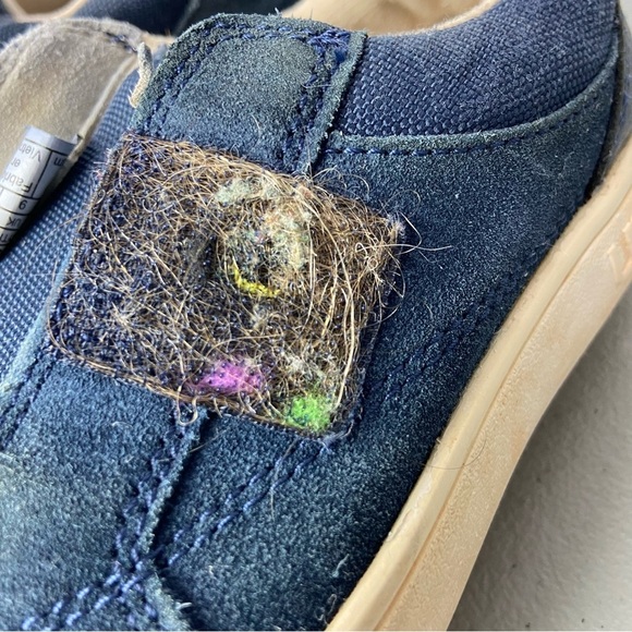 UGG Toddler Rennon Low Blue Unisex Kids Sneakers Hook Loop Closure Size 10 - Picture 12 of 14